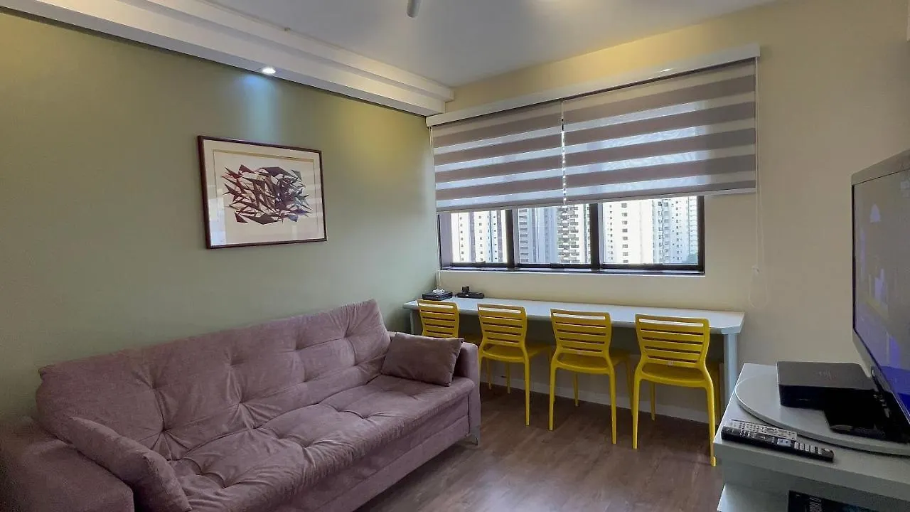 Flat Qi Intelligent Ibirapuera C/ Garagem Uh2212 Apartment Sao Paulo
